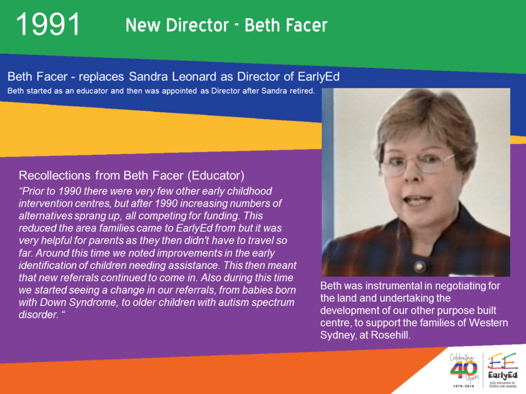 New Director &ndash; Beth Facer