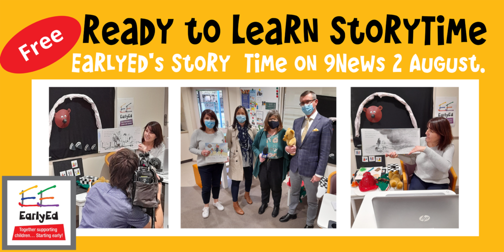 Every Thursday, during lockdown, EarlyEd has been running an online interactive, supported story time for children and families. These story times are designed for all pre-schoolers, but especially those children who need support to be ready to learn.