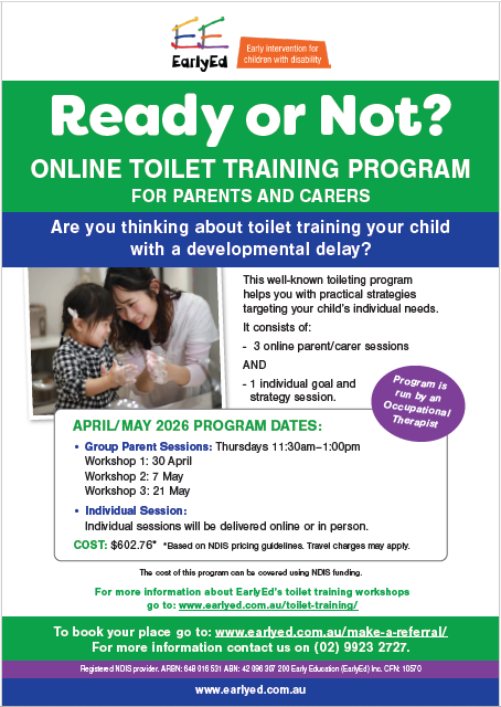 EarlyEd Toilet training porgram