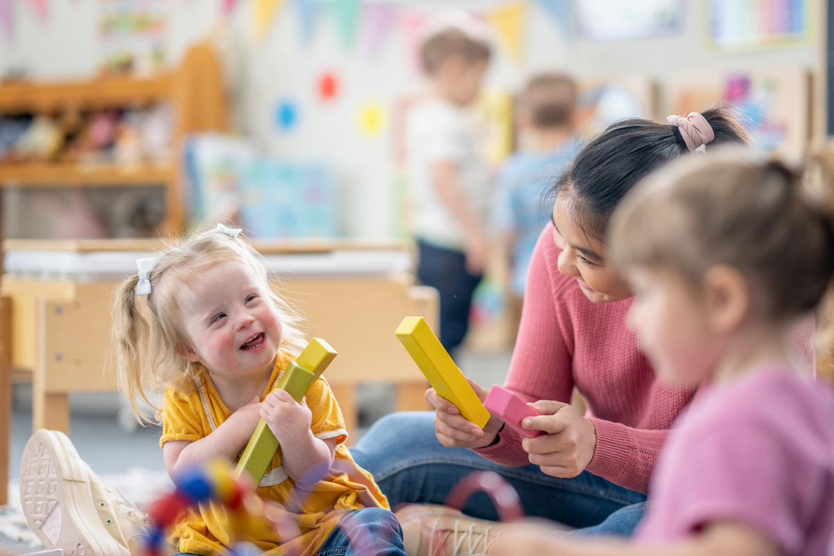 Preschool Children at Play